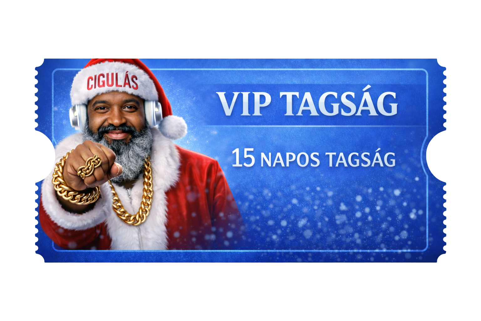 15 NAPOS V.I.P. TAGSÁG